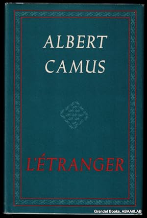 Seller image for L'Etranger. for sale by Grendel Books, ABAA/ILAB