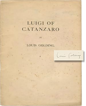 Luigi of Catanzaro (Limited Edition, signed by the author)