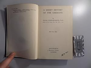 Image du vendeur pour A Short History of the Germans . With two maps mis en vente par WeBuyBooks