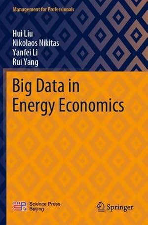 Image du vendeur pour Big Data in Energy Economics (Management for Professionals) by Liu, Hui, Nikitas, Nikolaos, Li, Yanfei, Yang, Rui [Paperback ] mis en vente par booksXpress