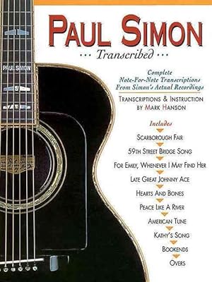 Seller image for Paul Simon - Transcribed (Paperback) for sale by Grand Eagle Retail