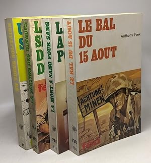 La mort à sang pour sang + Le bal du 15 Août + Le section des dingues + Un tueur solitaire - 4 li...