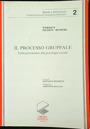 Imagen del vendedor de Il processo gruppale a la venta por Librodifaccia