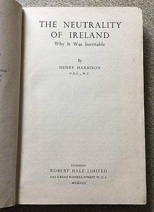 The Neutrality of Ireland - Why It Was Inevitable