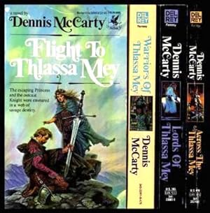 Seller image for THLASSA MEY: Flight to Thlassa Mey; Warriors of Thlassa Mey; Lords of Thlassa Mey; Across the Thlassa Mey for sale by W. Fraser Sandercombe