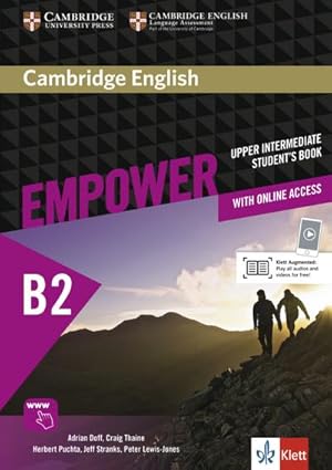 Bild des Verkufers fr Cambridge English Empower B2: Student s Book + assessment package, personalised practice, online workbook & online teacher support zum Verkauf von AHA-BUCH