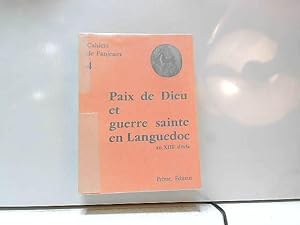 Seller image for paix de dieu et guerre sainte en languedoc - fanjeaux n4 for sale by JLG_livres anciens et modernes