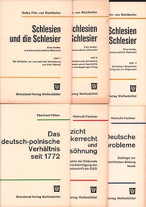 Schlesien und die Schlesier. Eine landes- und stammeskundliche Übersicht. 3 Hefte (= komplett).