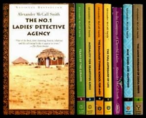 Bild des Verkufers fr THE NO. 1 LADIES' DETECTIVE AGENCY -Tears of the Giraffe; Morality for Beautiful Girls; Kalahari Typing School for Men; Full Cupboard of Life; Cheerful Ladies; Blue Shoes Happiness; The Good Husband of Zebra Drive zum Verkauf von W. Fraser Sandercombe