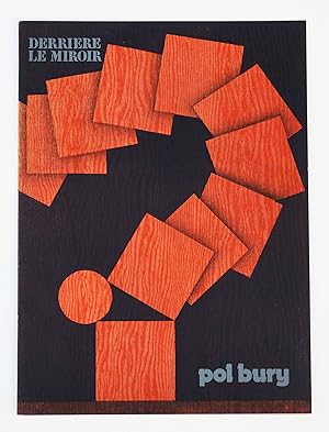 Imagen del vendedor de Derrière le miroir n° 228. Bury a la venta por Librairie-Galerie Emmanuel Hutin