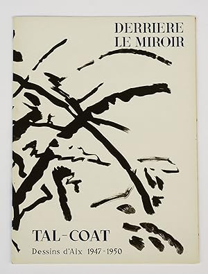 Immagine del venditore per Derrière le miroir n° 120. Tal Coat dessins d'Aix 1947-1950 venduto da Librairie-Galerie Emmanuel Hutin
