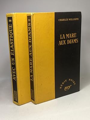 Image du vendeur pour La mare aux diams (1956) + Avec un lastique (1957) - 2 Livres collection "Srie Noire" mis en vente par crealivres