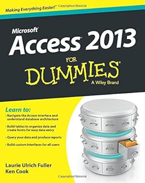 Imagen del vendedor de Access 2013 For Dummies a la venta por WeBuyBooks