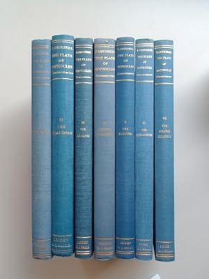 Bild des Verkufers fr The Plays of Sophocles. Commentaries (complete in 7 volumes). zum Verkauf von Wissenschaftliches Antiquariat Zorn