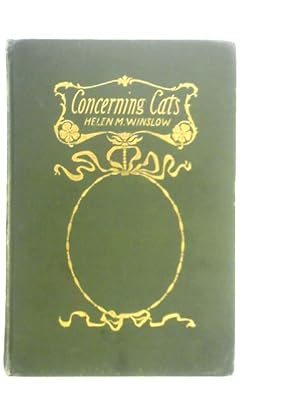 Image du vendeur pour Concerning Cats mis en vente par World of Rare Books
