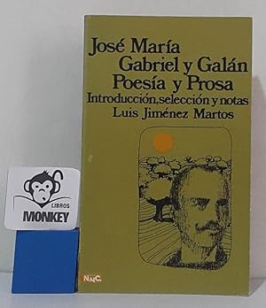 Imagen del vendedor de Poesa y prosa a la venta por MONKEY LIBROS