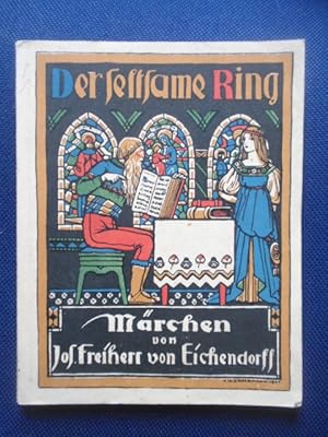 Seller image for Der seltsame Ring und andere Mrchen deutscher Dichter. Dem deutschen Volke dargeboten von Laurenz Kiesgen. Mit vier Bildern und Einbandzeichnung von H. W. Brockmann. for sale by Antiquariat Klabund Wien