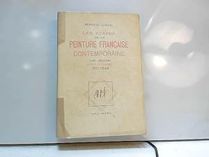 Bild des Verkufers fr Les tapes de la peinture franaise contemporaine tome 3- 1911-1944 zum Verkauf von JLG_livres anciens et modernes