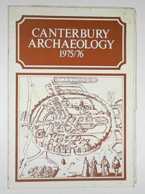 Seller image for Canterbury archaeology 1975/76 for sale by Cotswold Internet Books