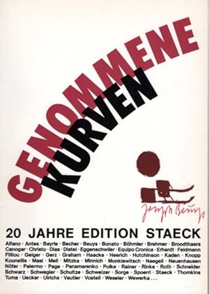 Genommene Kurven. 20 Jahre Edition Staeck. Heidelberger Kunstverein, 3. Februar bis 17. März 1985...