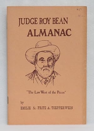 Seller image for Judge Roy Bean Almanac for sale by Booked Up, Inc.