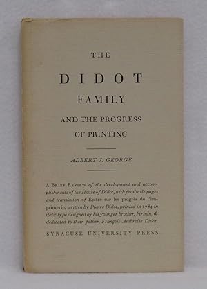 The Didot Family And The Progress Of Printing