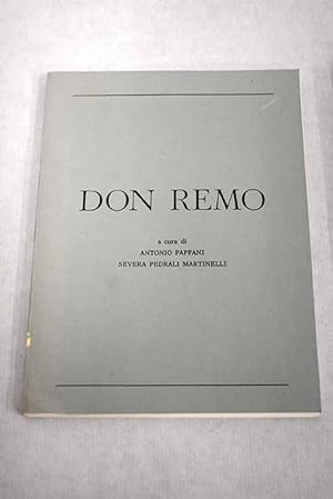 Seller image for Don Remo for sale by Alcan Libros