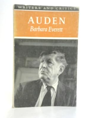 Bild des Verkufers fr Auden zum Verkauf von World of Rare Books