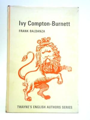 Bild des Verkufers fr Ivy Compton-Burnett zum Verkauf von World of Rare Books