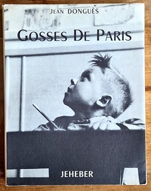 Imagen del vendedor de Gosses de Paris. Prface de Jean Nohain. Photographies de Robert Doisneau. ( Avec superbe ddicace de Jean Dongus ). a la venta por Librairie Victor Sevilla