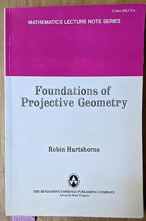 Imagen del vendedor de Foundations of Projective Geometry a la venta por Moe's Books