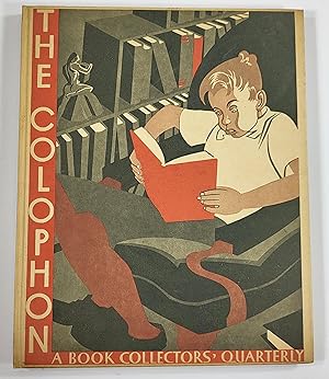 Seller image for The Colophon: A Book Collectors' Quarterly Part Four for sale by Resource Books, LLC