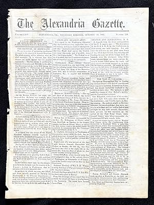 1863 CIVIL WAR newspaper MARYLAND PLANTERS ask ABRAHAM LINCOLN to Remove NEGR0 UNION SOLDIERS fro...