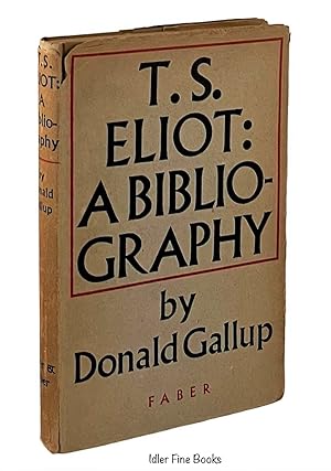 T. S. Eliot: A Bibliography