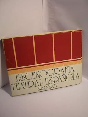Escenografía teatral española 1940-1977