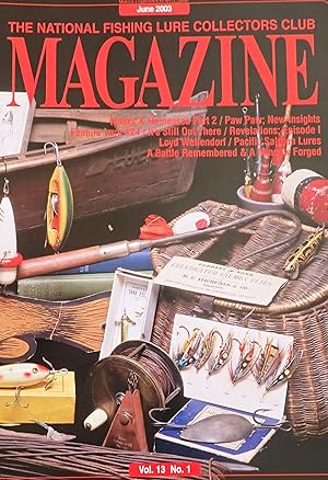 Imagen del vendedor de The National Fishing Lure Collectors Club Magazine (Vol.13, No. 1, June 2003) a la venta por Weekly Reader