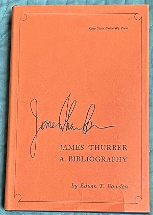 Seller image for James Thurber, A Bibliography for sale by My Book Heaven