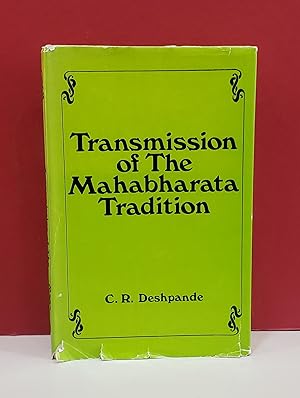 Seller image for Transmission of The Mahabharata Tradition for sale by Moe's Books