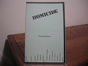 Seller image for Homicide for sale by Bungalow Books, ABAA