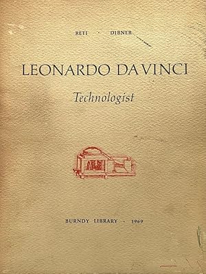 Bild des Verkufers fr Leonardo Da Vinci, Technologist zum Verkauf von Randall's Books