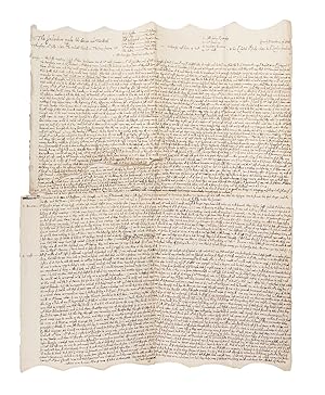 Bild des Verkufers fr Copy of Testimony Given at the Trial of Thomas Walcot, July 12, 1683 zum Verkauf von The Lawbook Exchange, Ltd., ABAA  ILAB