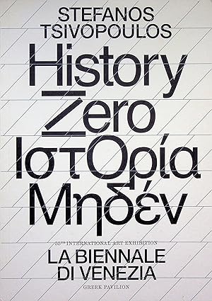 Immagine del venditore per Stefanos Tsivopoulos, History Zero venduto da Epilonian Books