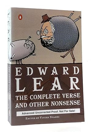 Seller image for THE COMPLETE VERSE AND OTHER NONSENSE for sale by Rare Book Cellar
