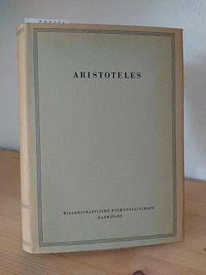 Problemata Physica. [Von Aristoteles]. Übersetzt von Hellmut Flashar. (= Aristoteles Werke in deu...