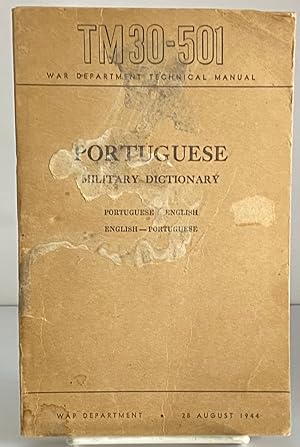 Immagine del venditore per Portuguese: Military Dictionary TM 30-501 venduto da Books Galore Missouri