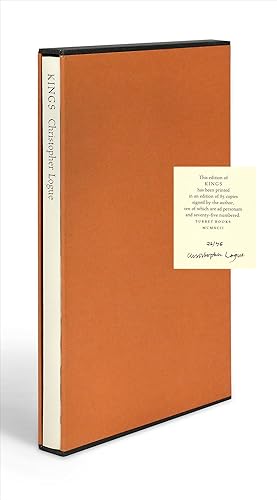 Kings. An Account of Books One and Two of Homer's Iliad. [Limited signed edition]