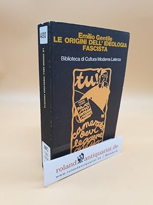 Immagine del venditore per Le Origini dell'Ideologia Fascista (1918-1925). venduto da Roland Antiquariat UG haftungsbeschrnkt