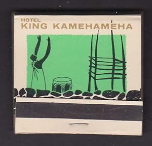 Seller image for Hotel King Kamehameha on Hawaii's Kona Coast matchbook for sale by The Jumping Frog