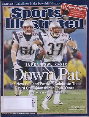 Seller image for SPORTS ILLUSTRATED 2/14 2005 Super Bowl XXXIX Patriots Win!; Olympics; Mickelson for sale by The Jumping Frog