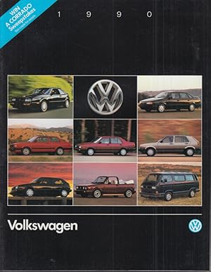 Image du vendeur pour 1990 Volkswagen sales brochure Corrado Passat Fox Golf GTI Jetta Vanagon mis en vente par The Jumping Frog